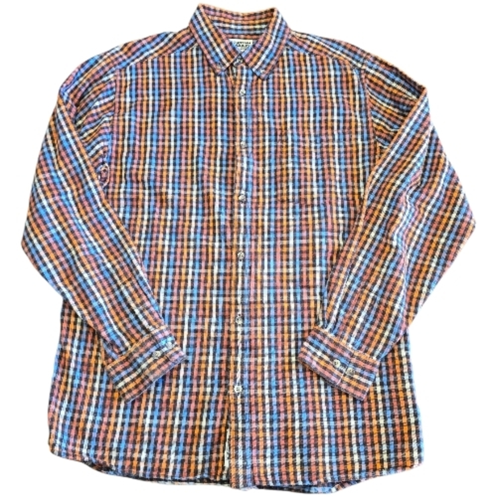 Mountain Khakis Button Up Flannel Plaid Shirt Men Sz M